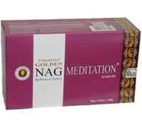 Incenso Golden Nag MEDIATION 12 scatole da 15 gr Meditazione Yoga