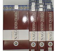 Incenso Golden NAG Sette Chakra 15 g x 12 scatole = 180 g
