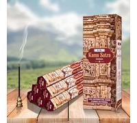 Incenso Kama Sutra - 20 Bastoncini Naturali | Aroma Sensuale e Avvolgente | Per Intimità, Relax, Tantra, Massaggi, Atmosfera Romantica e Connessione Energetica
