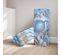 Incenso naturale di salvia bianca, luna, palo santo, nag champa, camomilla, 20 bastoncini in una confezione, purifica l'energia negativa, fragranza persistente, ideale per yoga, meditazione e decorazi