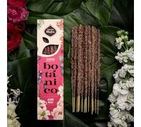 Incenso Naturale Gelsomino e Rosa | 6 Stick Extralarge da 1 Ora | Incenso Naturale Artigianale, Ecologico e Rilassante | Profumo Botanico | Fatto in Argentina