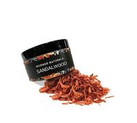 Incenso Naturale in Resina grani e foglie Puro - Confezione Elegante e Pratica - 75ml - Fumigazione e Purificazione dell'Aria (SANDALO)