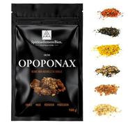 Incenso Opoponax resina 100% naturale e autentica in grano 100 gr per fumigazione Brule Profumo o Incensore Chance - Magia - Meditazione - Purificazione - Alternativa Incenso Baton Cono