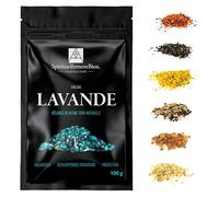 Incenso Profumato con oli essenziali naturali lavanda resina profumata e autentica in grano 100 GR per fumigazione Brule Profumo o Incensore Rilassamento, Protezione, Sviluppo Divinatorio