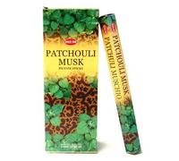 Incenso profumo Patchouli Musk. Set di 100 bastoncini marca Hem