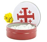 Incenso religioso Profumo bizantino 30g in grani con scatola metallica - Incenso in grani - Culto cristiano in