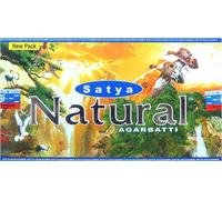 Incenso Satya Natural Naturale 12 scatole 15 g Meditazione Profumo Naturale