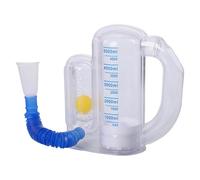 Incentivo Spirometro Per Adulti, Allenatore Di Capacità Polmonari, Dispositivo Di Esercizio Respiratorio, Supporta Il Monitoraggio Del Volume Da 5000 Ml, Migliora Le Tecniche Di Respirazione, 18x17x7c