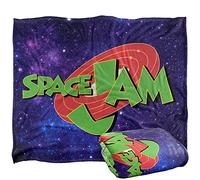 INCEPPAMENTO SPAZIALE Plaid Space Jam Silky Touch super morbido, 152 x 127 cm
