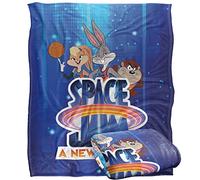 INCEPPAMENTO SPAZIALE Plaid super morbido al tatto Space Jam 2, 152 x 127 cm