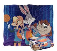 INCEPPAMENTO SPAZIALE Plaid super morbido al tatto Space Jam 2, 152 x 127 cm