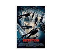 Inception Movie Fan Art, poster decorativo da parete, per soggiorno, camera da letto, decorazione moderna per camera da letto, 20 x 30 cm