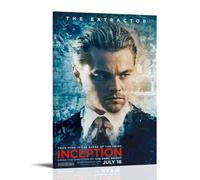 Inception Poster artistici anti schizzi per soggiorno e camera da letto, dipinti da appendere adatti per più scenari, non c'è bisogno di perforare, facile da installare, adatto per regali e uso