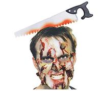 Inception Pro Infinite Cerchietto Per Capelli Con Sega Dentata - Effetto Sanguinante - Zombie - Horror - Travestimenti - Halloween - Carnevale