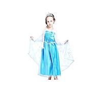 Inception Pro Infinite Costume Elsa Frozen - Carnevale - Halloween - Bambina - Classic - Taglia 150-7 - 8 anni - Idea regalo per natale e compleanno