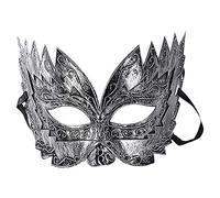 Inception Pro infinite Maschera farfalla veneziana retrò argento costume donna carnevale Halloween travestimento accessori cosplay elegante