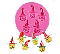 Inception Pro Infinite Stampo in silicone per uso alimentare di 6 zucche di halloween - Pasta di zucchero - Fondenti - Torte - Pancake - Muffin - Decorazioni - idea regalo