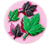 Inception Pro Infinite Stampo in silicone per uso alimentare di foglie di albero di quercia - Pasta di zucchero - Fondenti - Torte - Pancake - Muffin - Decorazioni