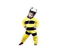 Inception Pro Infinite Tuta intera da Ape per bambino e bambina - Tutina - Pigiama - Travestimento - Carnevale - Apina - Halloween - Unisex - Cosplay - Taglia M - 3-4 anni