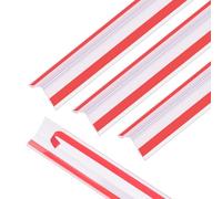 INCERWAY - 4 protezioni per angoli da parete, trasparenti, autoadesive, di sicurezza, per proteggere gli angoli degli animali domestici, per mobili e pareti (25 mm)