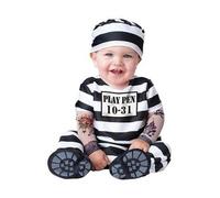 InCharacter Volta Fuori Prigione Carcerato Neonato Halloween Baby Costume 16015