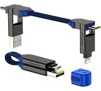 , Incharge X Portachiavi Con Cavo Usb Type-C, Cavetto Universale Cellulare, Rega