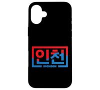 INCHEON città coreana in hangul parola Custodia per iPhone 16 Plus