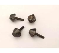Inchiodare le unghie, 50 pezzi di borse for bagagli, chiodini, secchielli ferro, scatola, 12mm, hardware adatti for l'ufficio scolastico, lame for seghe a nastro(Svart)