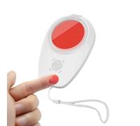 inchiostrante per impronte digitali, ABS, 6,8 x 4,4 cm, portatile, ad asciugatura rapida, impermeabile, compatto, con cordino per identificazione firmata Bur