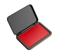 Inchiostri per impronte digitali Pad Ufficio Business Timbro Inkpad Asciugatura rapida per ufficio Documento finanziario Controllo Contratto Verifica Contabilità Pad