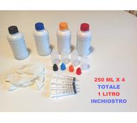 INCHIOSTRO 250 X 4 RICARICA CARTUCCE HP 932XL 933XL PER OfficeJet 6100 e-Print