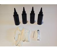 INCHIOSTRO 400 ML SOLO NERO PER HP, EPSON, LEXMARK, BROTHER ORIGINALE INKJET