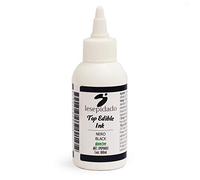Inchiostro alimentare 100ml Nero per stampanti Epson. Prodotto per la stampa e decorazione di alimenti mediante tecnologia ink-jet. Senza glutine