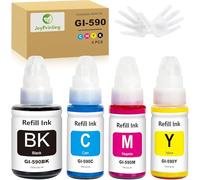 Inchiostro compatibile compatibile per Canon GI-590BK Nero GI-590 GI-490 contenitore d'inchiostro Multipack per PIXMA G1500 G1501 G1510 G2500 G2501 G2510 G3500 G3501 G3510 G4500 G450 10 G4. 511