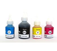 4 Flaconi X 100 ML Inchiostro per Stampanti Epson