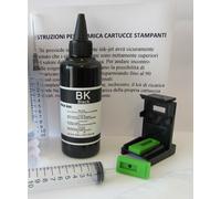 kit inchiostro 100 ml per ricarica cartucce 305 per stampante hp ENVY 6010e