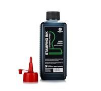 Inchiostro da stampa Octopus, verde senza olio, 250ml, per timbri in gomma e polimeri, ricaricabile per tamponi da stampa e macchine automatiche per timbri