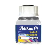 Inchiostro di China 523 BIANCO 18 da 10 ml. OAUC18 PELIKAN (conf. 10 Pz)