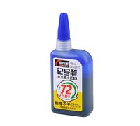 Inchiostro di ricarica per marcatori - Multicolore a base di olio permanente a 72 ore, inchiostro impermeabile | Formula senza cumuli con flusso accurato, resistente e sicuro per la lavorazione