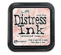 Ranger Tim Holtz Tampone di Inchiostro Distress, Rose Tattered, 7.5x7.5x12 cm 11 unità