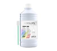Inchiostro EP-DTF da 500 ml per il trasferimento di stampa diretta a trasferimento compatibile con modelli di testa di stampa I3200 XP600 TX800 L1800 1390 L805 DTF Inchiostro(1000ML DTF Cleaning)