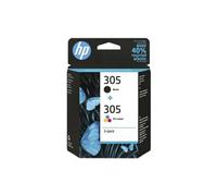 Inchiostro HP nero + colore HP305 = 6ZD17AE originale