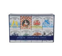 INCHIOSTRO IN CHINA 14ML. DA DISEGNO DRAWING INK WINSOR&NEWTON SET HENRY