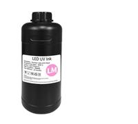 Inchiostro LED da 1000 ml compatibile con la testina di stampa Xaar 1201 stampante flatbed 1201 che polimerizza l'inchiostro 3D Tablet morbido duro neutro(1000ML 1201 Soft-LM)