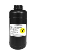 Inchiostro LED da 1000 ml compatibile con la testina di stampa Xaar 1201 stampante flatbed 1201 che polimerizza l'inchiostro 3D Tablet morbido duro neutro(1L 1201 Neutra-Y)