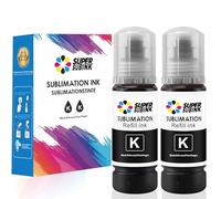 Inchiostro nero a sublimazione per Epson 2800 ET2803 ET2850 ET2720 ET2760 ET4800 ET15000 inchiostro di trasferimento della pressa di calore