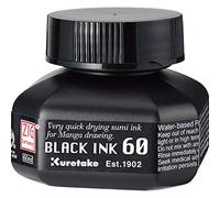 Inchiostro Nero Kuretake Zig per Disegno Manga - Black Ink 60