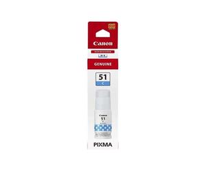 INCHIOSTRO ORIGINALE CANON GI-51C 4546C001 70ml C Ciano 7700 Pagine