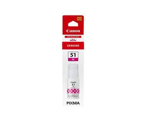INCHIOSTRO ORIGINALE CANON GI-51M 4547C001 70ml M Magenta 7700 Pagine
