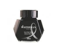 Waterman Fountain Pen Ink Intense Black 50ml Bottle